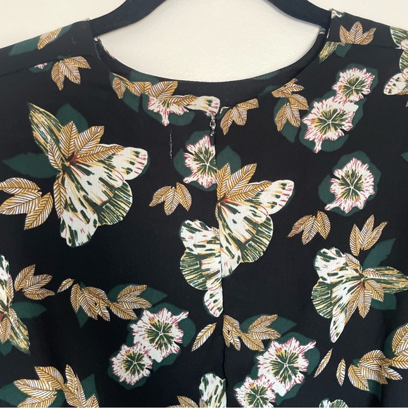 oak + fort patterned midi dress - Picture 5 of 9